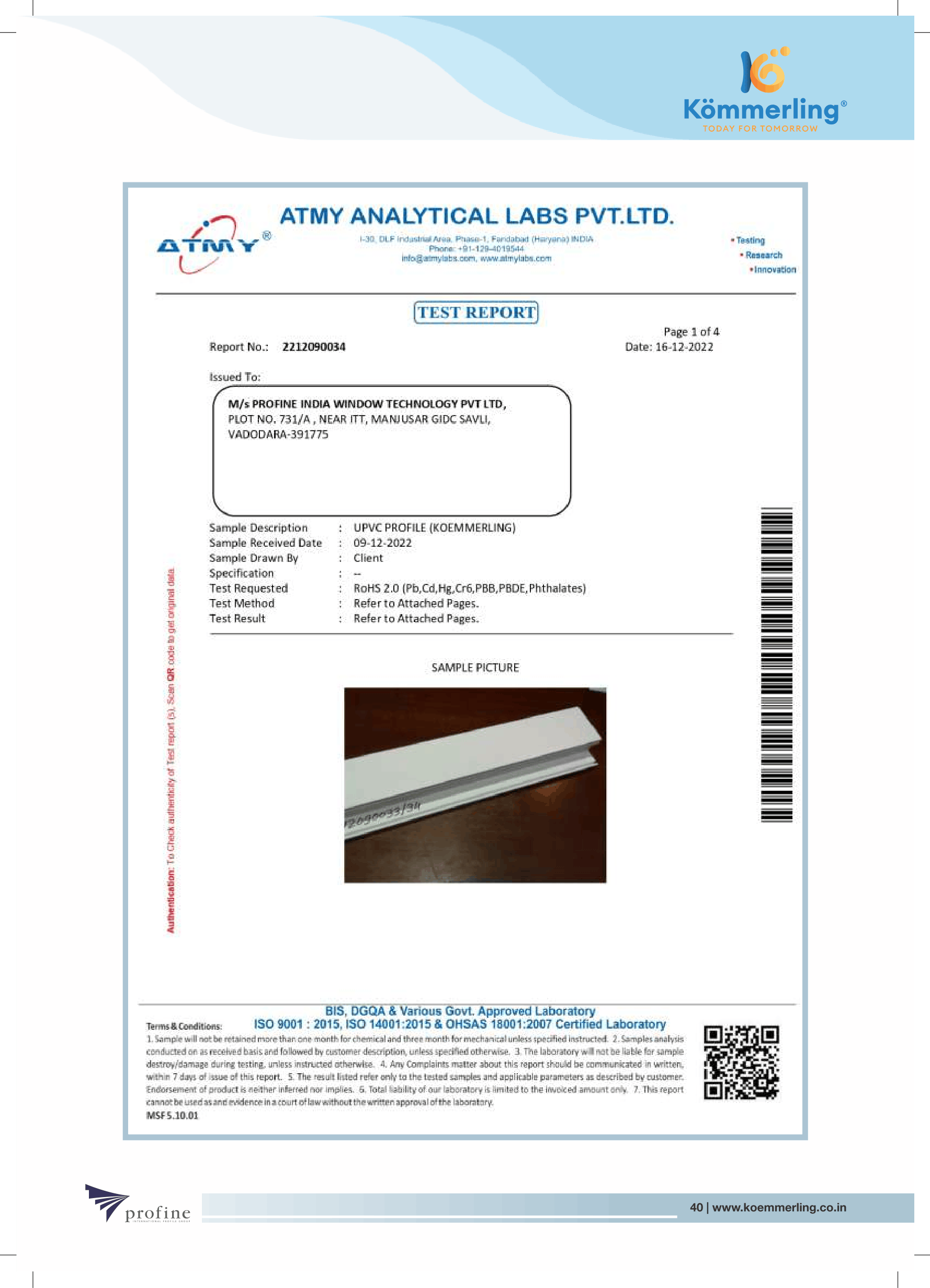 Certificate 40