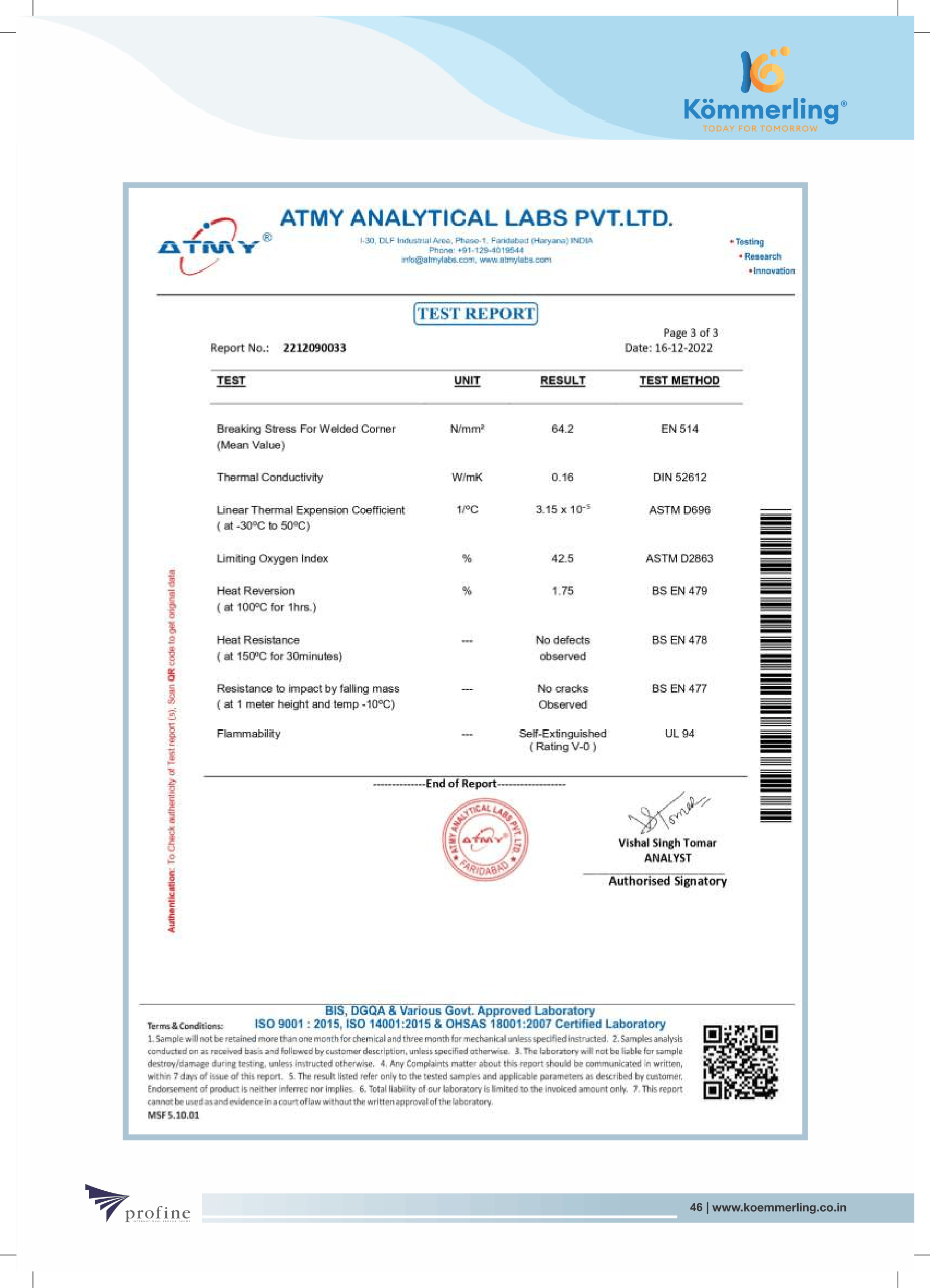 Certificate 46