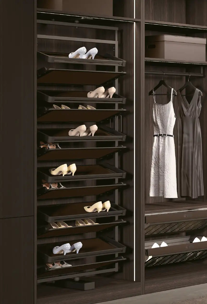 Luxe Modular Walk-In Wardrobe System